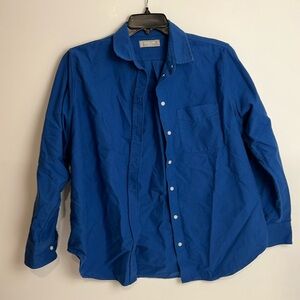 Blue Button Up